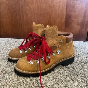 J. Crew Suede Hiking Boots